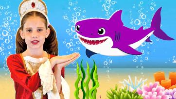 Dance and sing a song with Sofia and friends to the Baby Shark song!