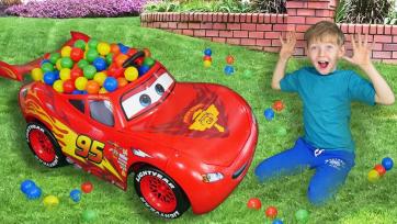 Let's learn the colors with the help of the cars and balloons!